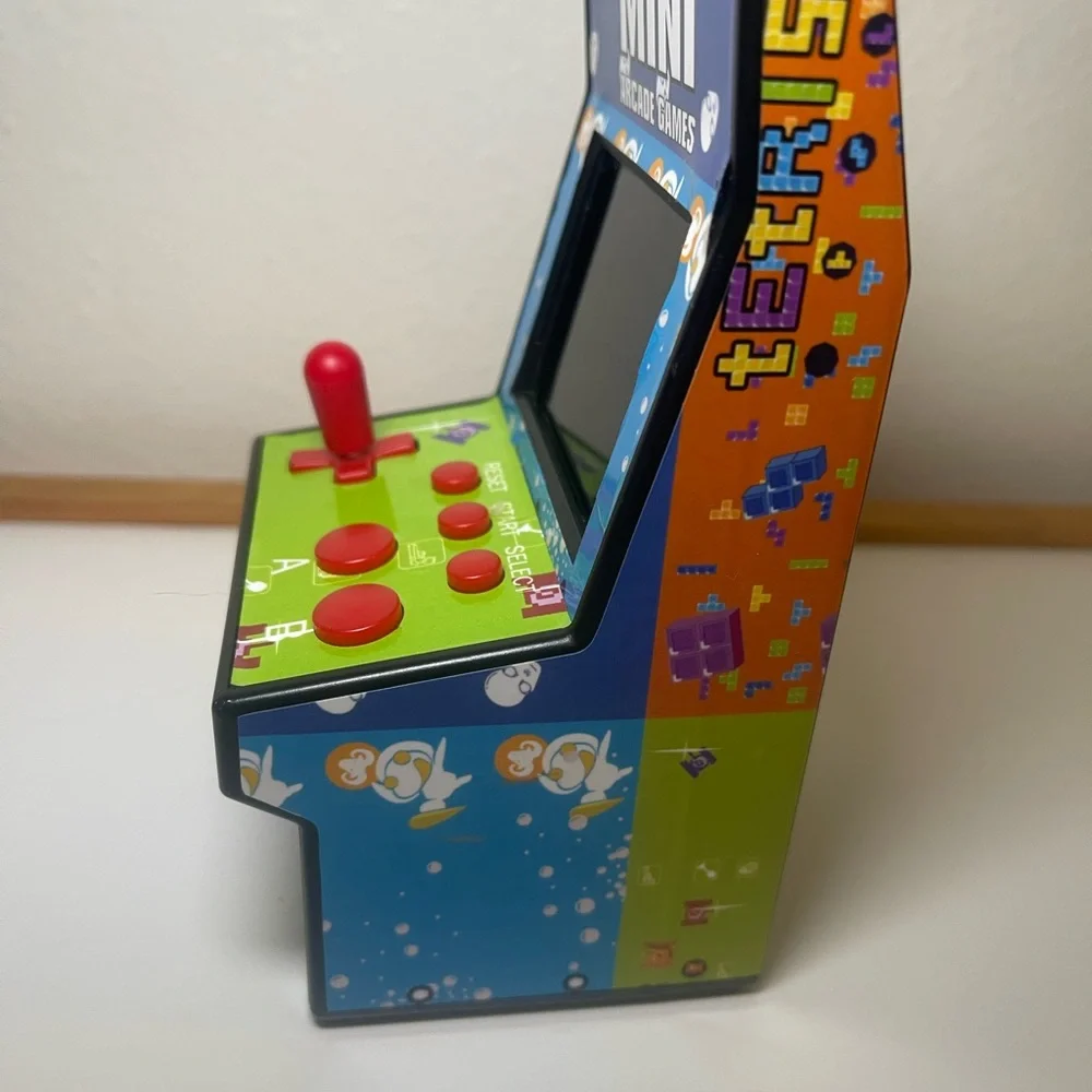 200 in 1 Mini Classic Arcade Game Cabinet Machine *Tested/Works*